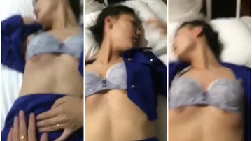 @20209309655用户上传：中國好聲音！難得一見叫聲超好聽素人自拍新婚空姐嫩妻的制服誘惑插起來超享受